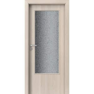 Porta DECOR 3/4 sklo Orech Bielený 